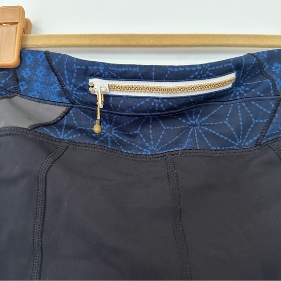 Lululemon Run Inspire Crop II Sashiko Reflective Blue - Picture 3 of 7